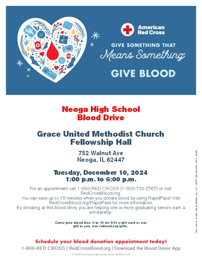 Blood Drive info